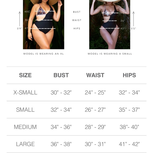 Kai one piece tangerine size large - Picture 3 of 3